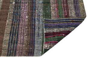 Chaput Over Dyed Kilim Rug 3'1'' x 6'9'' ft 93 x 205 cm
