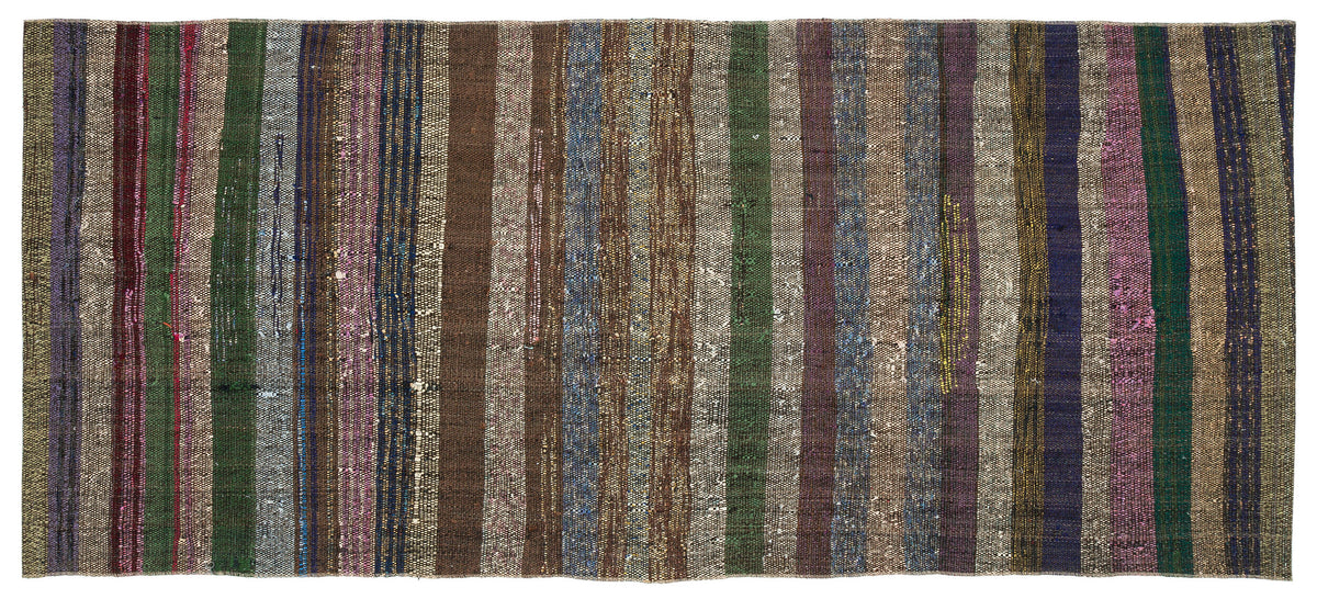 Chaput Over Dyed Kilim Rug 3&#39;1&#39;&#39; x 6&#39;9&#39;&#39; ft 93 x 205 cm