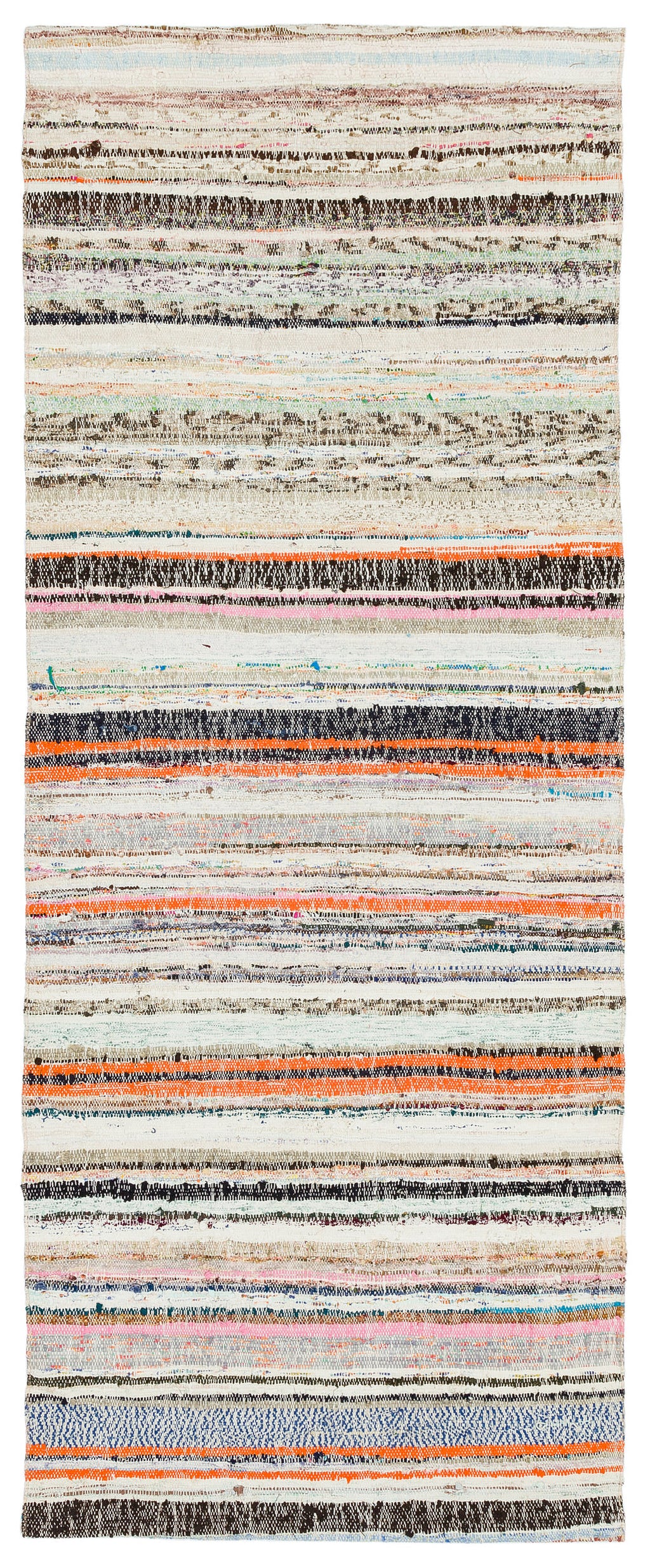 Chaput Over Dyed Kilim Rug 2'9'' x 7'1'' ft 85 x 215 cm