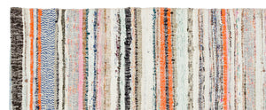 Chaput Over Dyed Kilim Rug 2'9'' x 7'1'' ft 85 x 215 cm