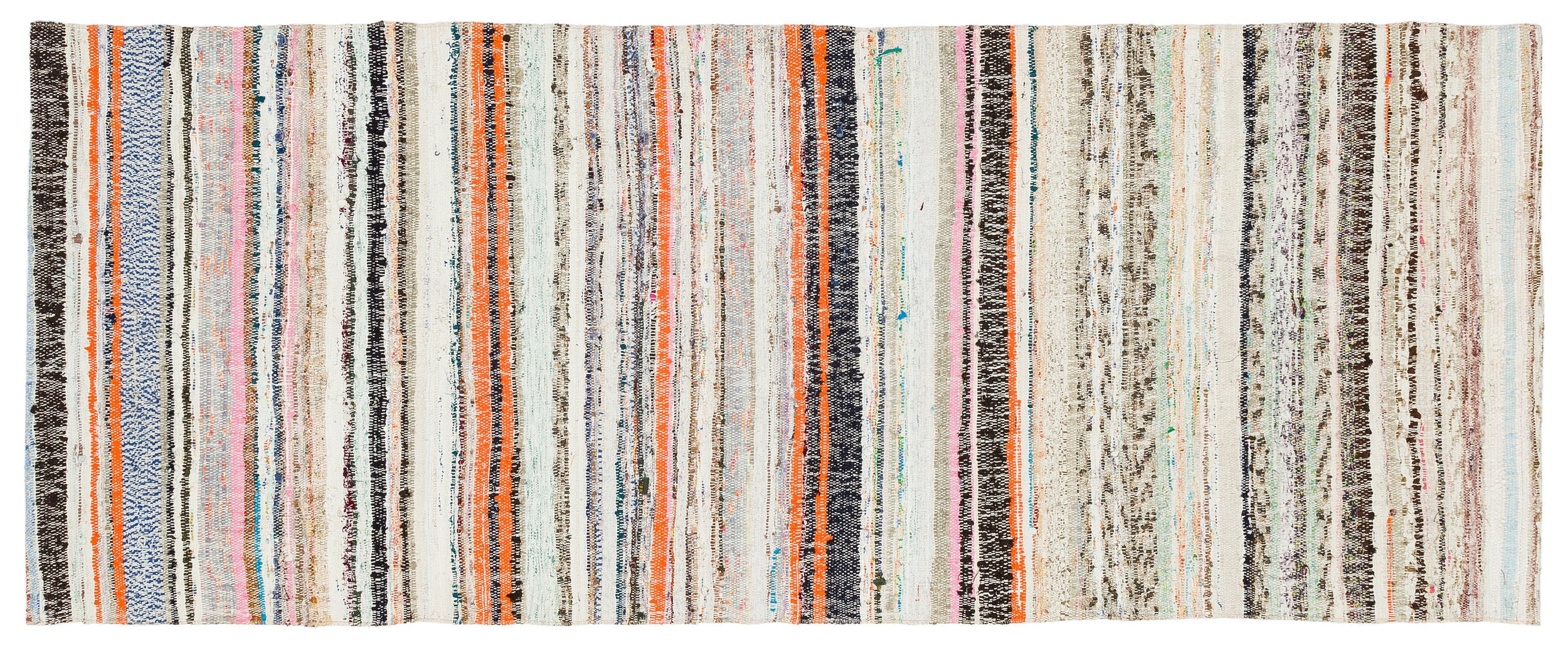 Chaput Over Dyed Kilim Rug 2'9'' x 7'1'' ft 85 x 215 cm