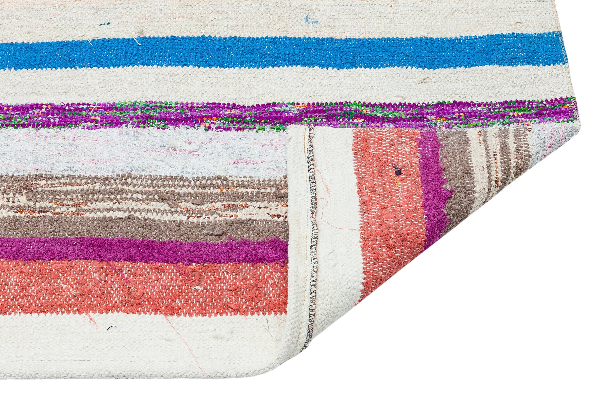 Chaput Over Dyed Kilim Rug 1'10'' x 5'7'' ft 57 x 169 cm