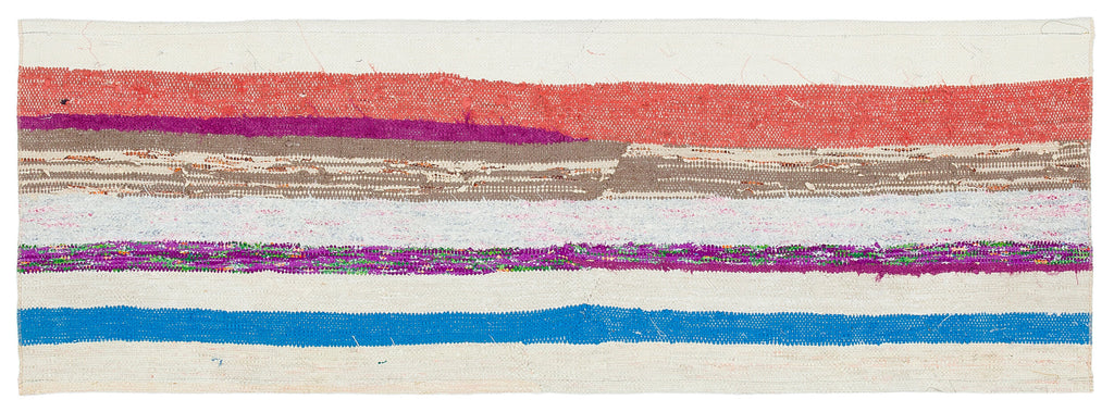 Chaput Over Dyed Kilim Rug 1'10'' x 5'7'' ft 57 x 169 cm