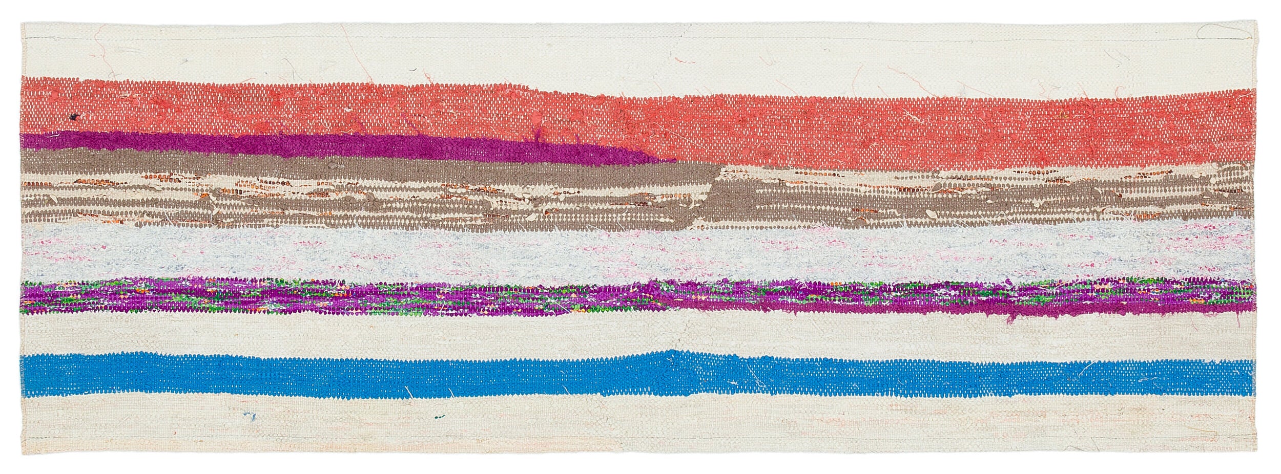 Chaput Over Dyed Kilim Rug 1'10'' x 5'7'' ft 57 x 169 cm