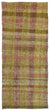 Chaput Over Dyed Kilim Rug 2'7'' x 5'12'' ft 79 x 182 cm