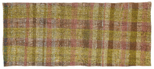 Chaput Over Dyed Kilim Rug 2'7'' x 5'12'' ft 79 x 182 cm