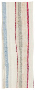Chaput Over Dyed Kilim Rug 2'2'' x 5'11'' ft 67 x 181 cm