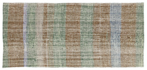 Chaput Over Dyed Kilim Rug 2'9'' x 5'11'' ft 84 x 181 cm