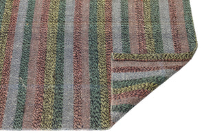 Chaput Over Dyed Kilim Rug 2'7'' x 6'11'' ft 78 x 211 cm