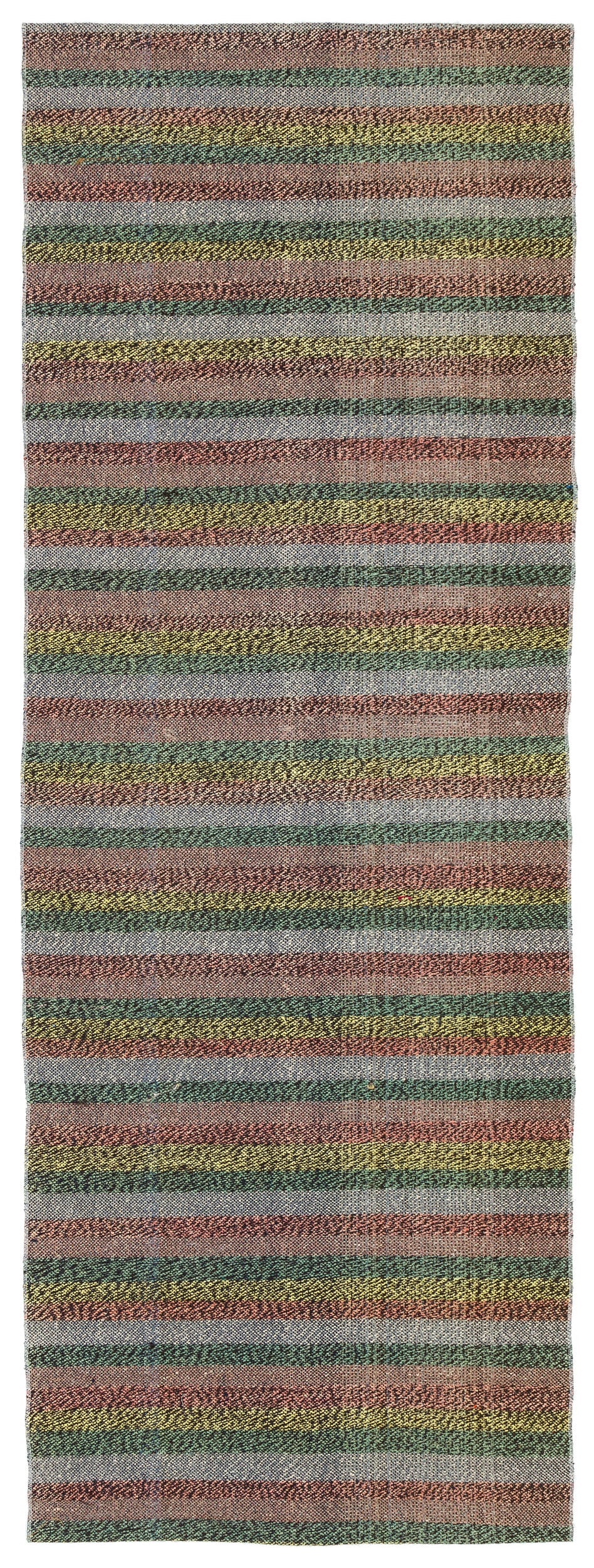 Chaput Over Dyed Kilim Rug 2'7'' x 6'11'' ft 78 x 211 cm