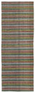 Chaput Over Dyed Kilim Rug 2'7'' x 6'11'' ft 78 x 211 cm