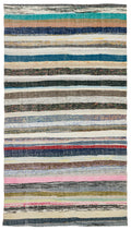 Chaput Over Dyed Kilim Rug 5'10'' x 10'4'' ft 178 x 314 cm