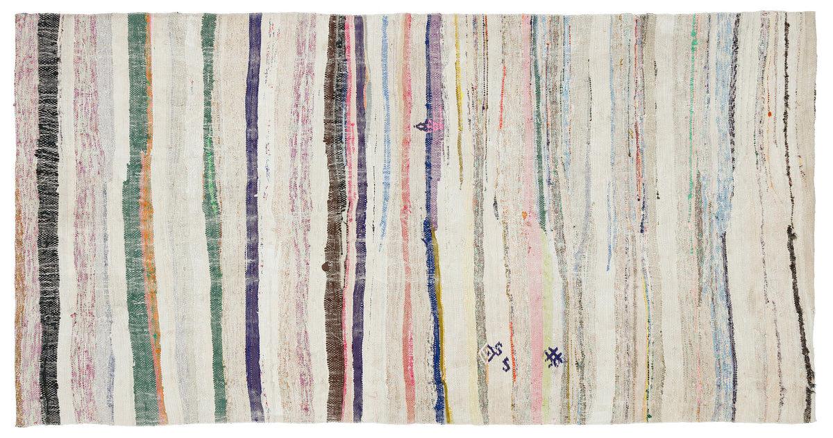 Chaput Over Dyed Kilim Rug 4&#39;4&#39;&#39; x 8&#39;8&#39;&#39; ft 131 x 265 cm