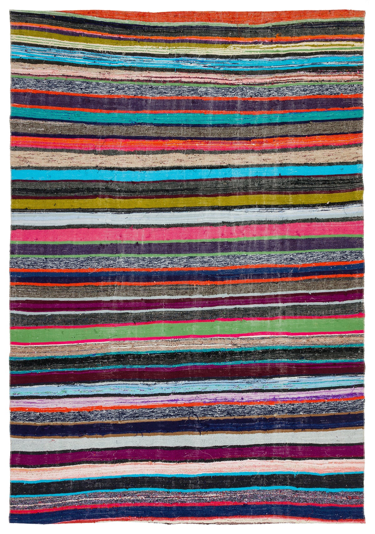 Chaput Over Dyed Kilim Rug 5&#39;10&#39;&#39; x 8&#39;7&#39;&#39; ft 179 x 261 cm