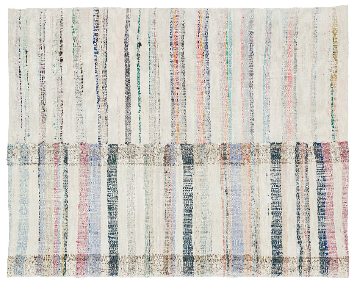 Chaput Over Dyed Kilim Rug 4&#39;9&#39;&#39; x 5&#39;12&#39;&#39; ft 144 x 182 cm