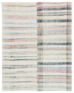 Chaput Over Dyed Kilim Rug 4'9'' x 5'12'' ft 144 x 182 cm