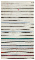 Chaput Over Dyed Kilim Rug 4'11'' x 8'8'' ft 150 x 265 cm