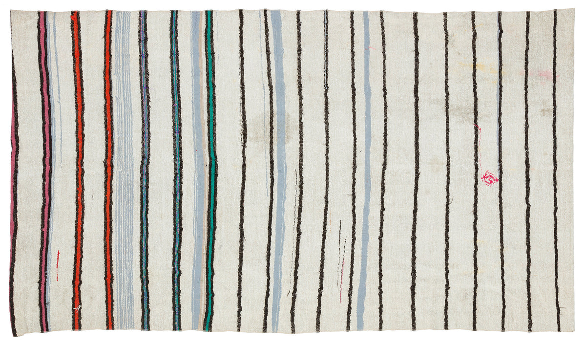 Chaput Over Dyed Kilim Rug 4&#39;11&#39;&#39; x 8&#39;8&#39;&#39; ft 150 x 265 cm