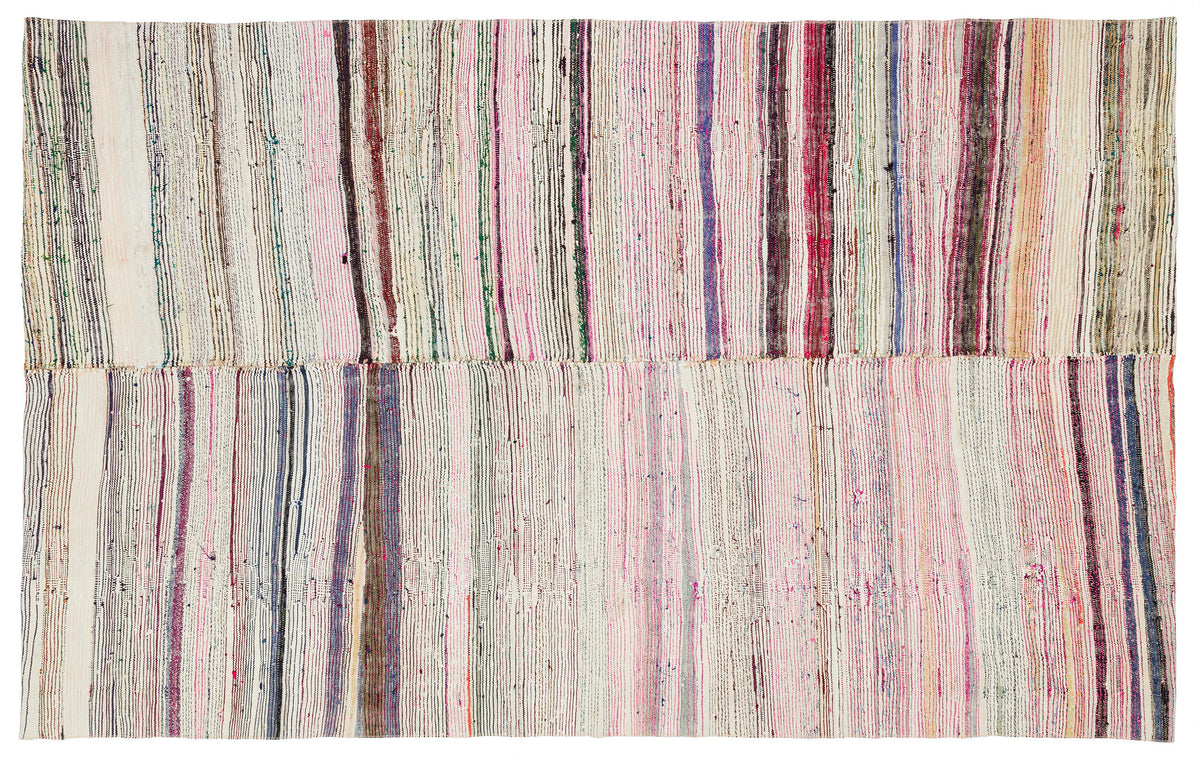 Chaput Over Dyed Kilim Rug 5&#39;4&#39;&#39; x 8&#39;8&#39;&#39; ft 163 x 263 cm