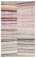 Chaput Over Dyed Kilim Rug 5'4'' x 8'8'' ft 163 x 263 cm