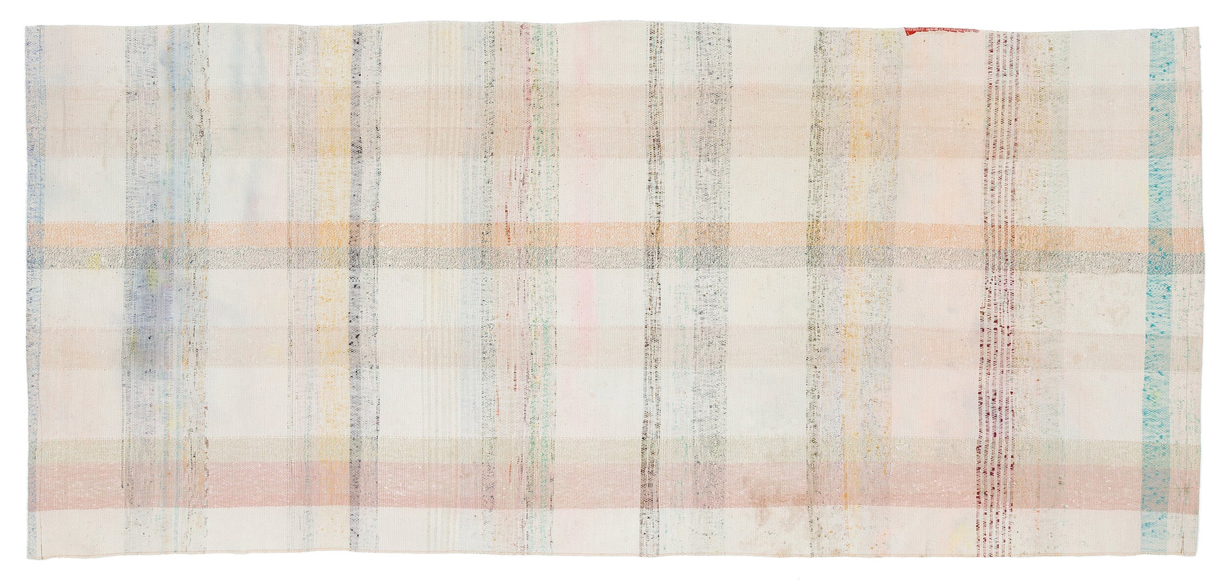 Chaput Over Dyed Kilim Rug 3'3'' x 7'3'' ft 99 x 220 cm