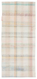 Chaput Over Dyed Kilim Rug 3'3'' x 7'3'' ft 99 x 220 cm