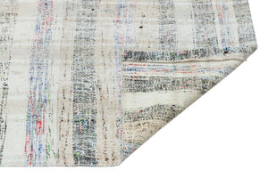 Chaput Over Dyed Kilim Rug 3'6'' x 10'6'' ft 106 x 321 cm