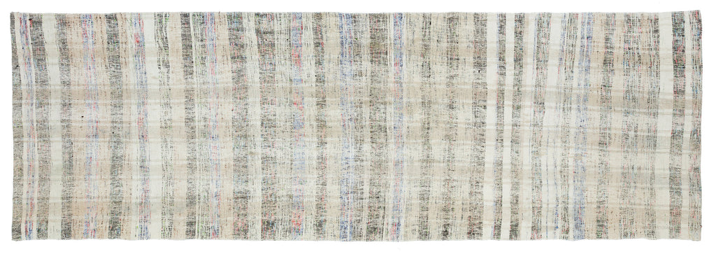 Chaput Over Dyed Kilim Rug 3'6'' x 10'6'' ft 106 x 321 cm