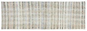 Chaput Over Dyed Kilim Rug 3'6'' x 10'6'' ft 106 x 321 cm