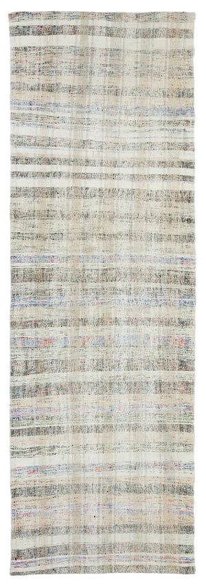 Chaput Over Dyed Kilim Rug 3'6'' x 10'6'' ft 106 x 321 cm