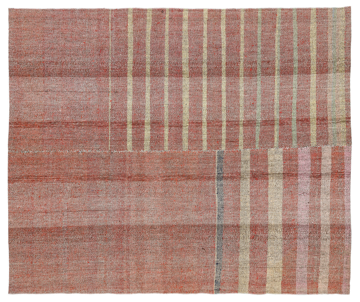 Chaput Over Dyed Kilim Rug 6&#39;1&#39;&#39; x 7&#39;3&#39;&#39; ft 185 x 222 cm