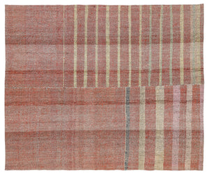 Chaput Over Dyed Kilim Rug 6'1'' x 7'3'' ft 185 x 222 cm