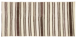 Chaput Over Dyed Kilim Rug 4'3'' x 8'11'' ft 130 x 273 cm
