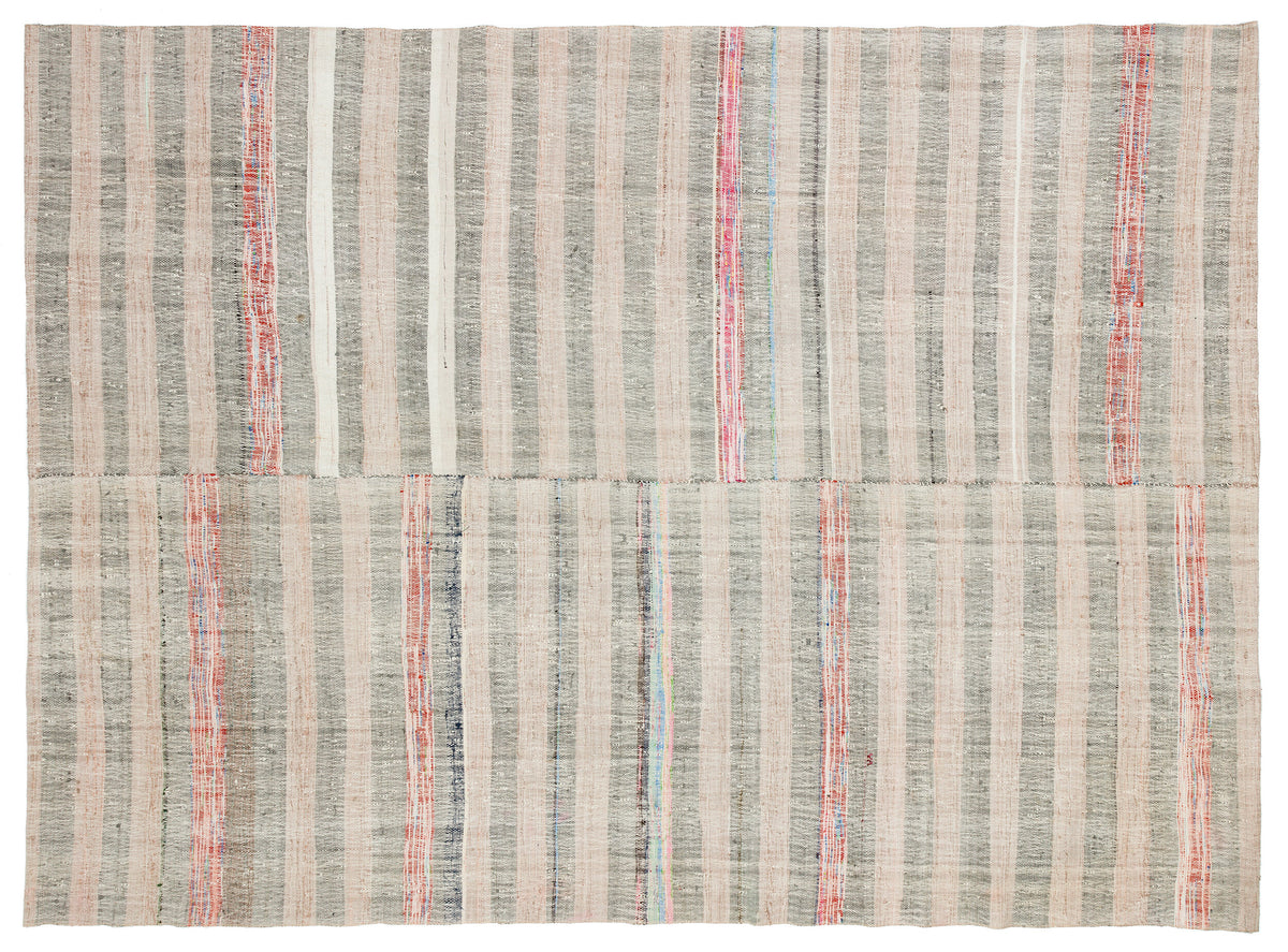 Chaput Over Dyed Kilim Rug 6&#39;8&#39;&#39; x 9&#39;2&#39;&#39; ft 204 x 279 cm