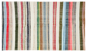 Chaput Over Dyed Kilim Rug 5'7'' x 9'6'' ft 169 x 289 cm