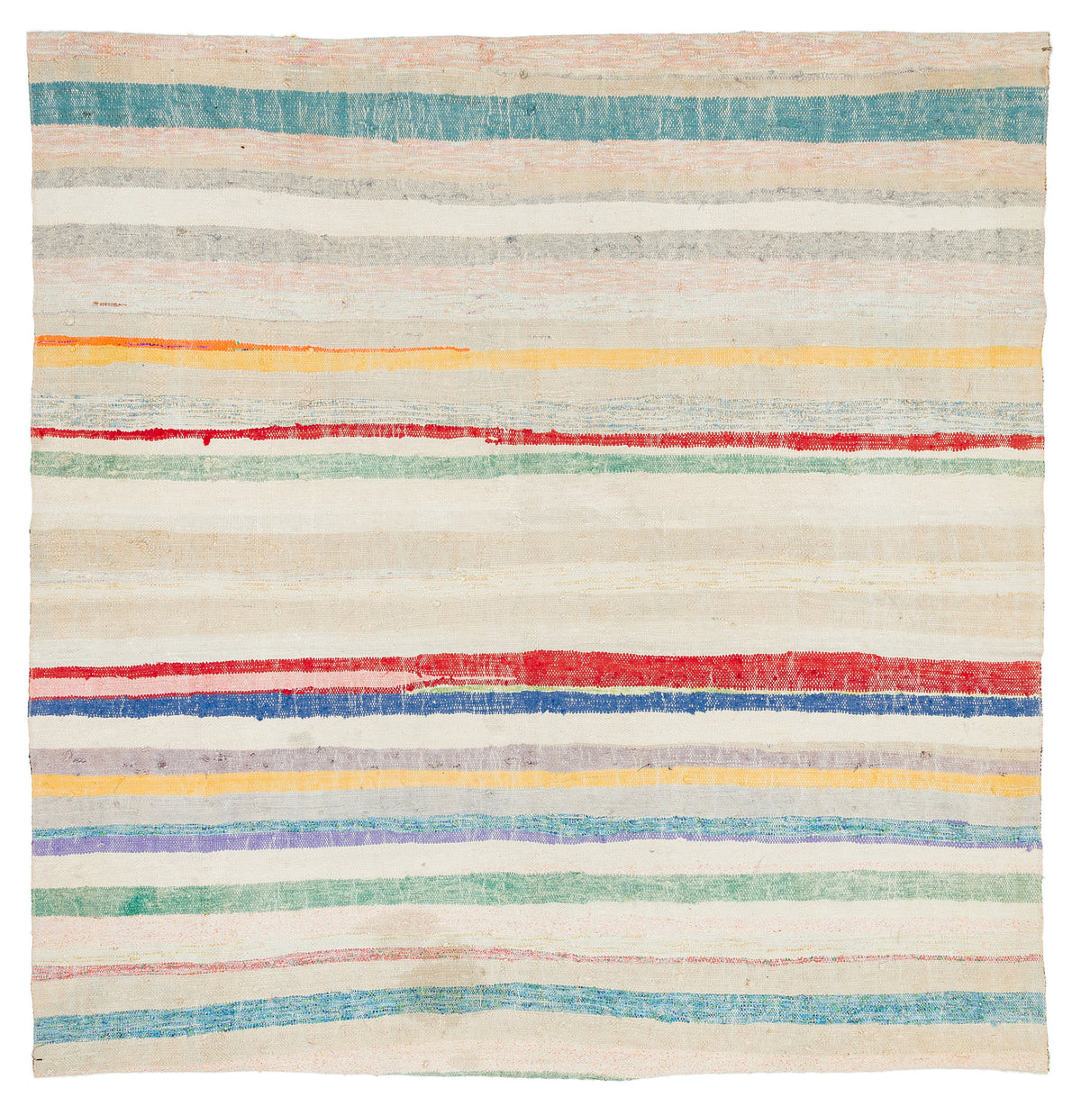 Chaput Over Dyed Kilim Rug 5&#39;10&#39;&#39; x 6&#39;1&#39;&#39; ft 179 x 186 cm