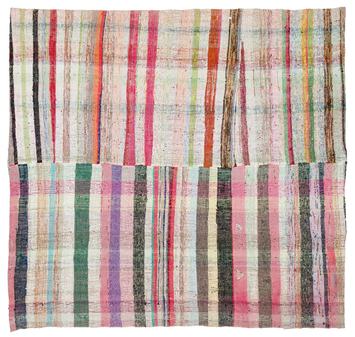 Chaput Over Dyed Kilim Rug 6&#39;10&#39;&#39; x 7&#39;2&#39;&#39; ft 208 x 219 cm