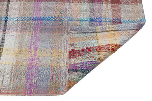 Chaput Over Dyed Kilim Rug 3'3'' x 9'2'' ft 99 x 279 cm