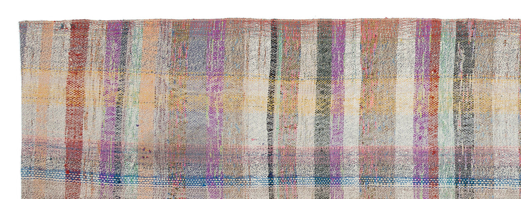 Chaput Over Dyed Kilim Rug 3'3'' x 9'2'' ft 99 x 279 cm