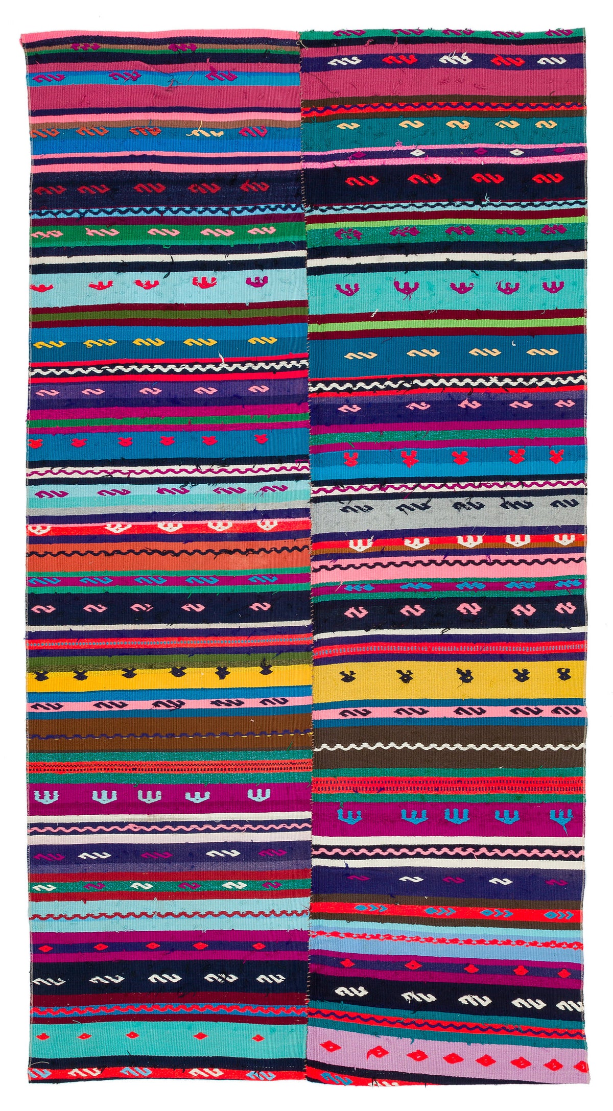 Chaput Over Dyed Kilim Rug 4&#39;0&#39;&#39; x 7&#39;6&#39;&#39; ft 123 x 228 cm