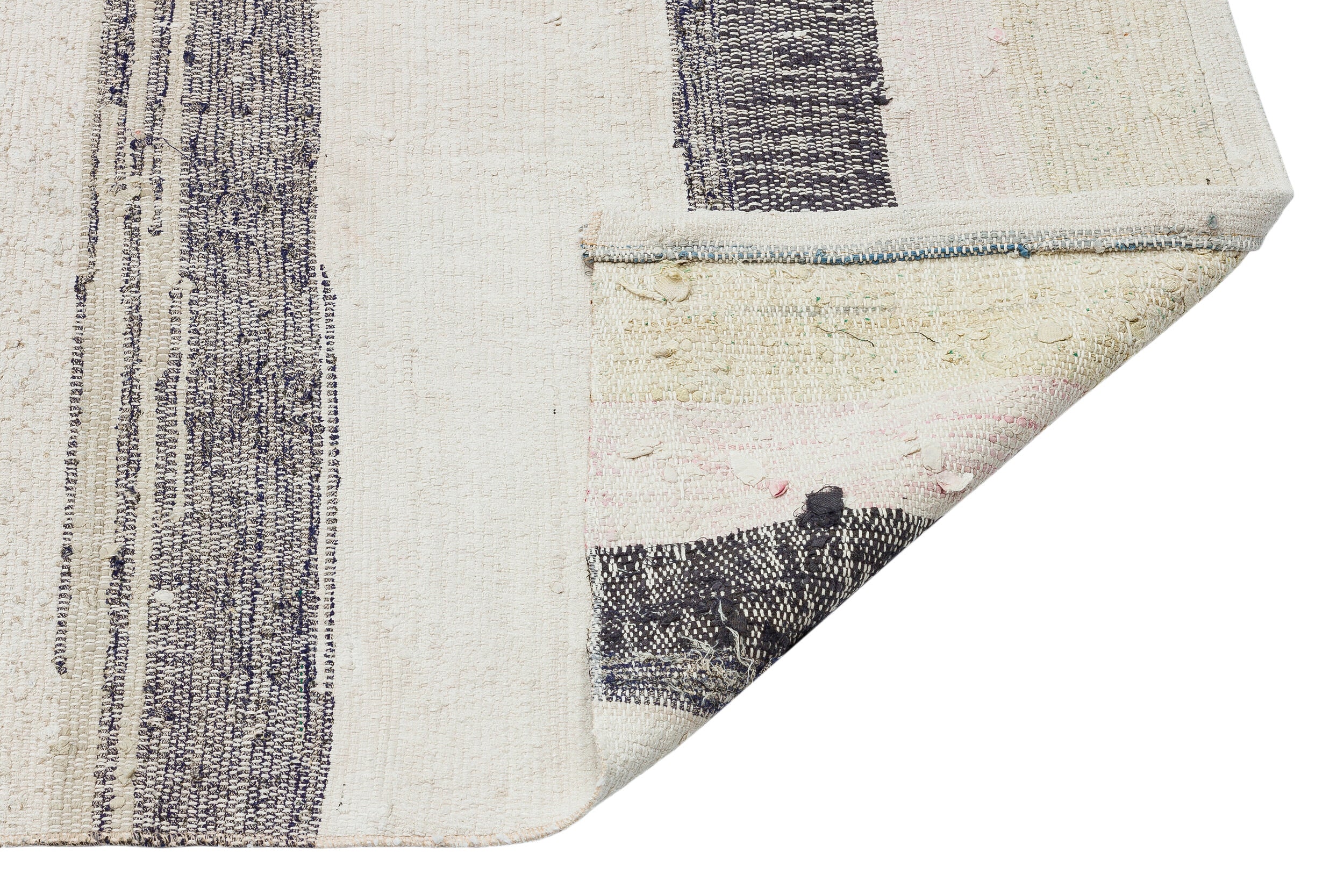 Chaput Over Dyed Kilim Rug 5'6'' x 8'10'' ft 167 x 268 cm