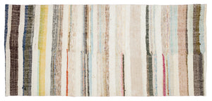Chaput Over Dyed Kilim Rug 5'1'' x 10'11'' ft 154 x 333 cm