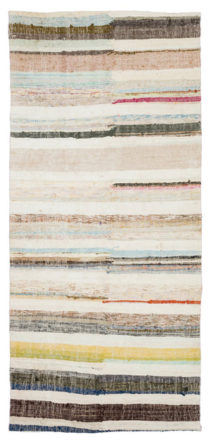 Chaput Over Dyed Kilim Rug 5'1'' x 10'11'' ft 154 x 333 cm