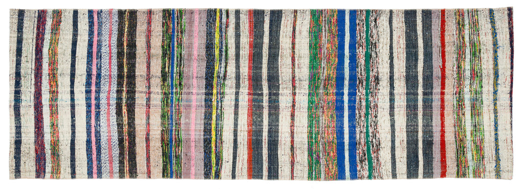 Chaput Over Dyed Kilim Rug 3'0'' x 8'12'' ft 92 x 274 cm