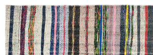 Chaput Over Dyed Kilim Rug 3'0'' x 8'12'' ft 92 x 274 cm