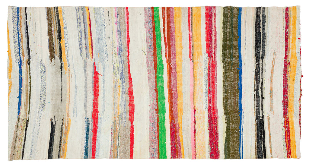 Chaput Over Dyed Kilim Rug 5'1'' x 9'8'' ft 155 x 295 cm