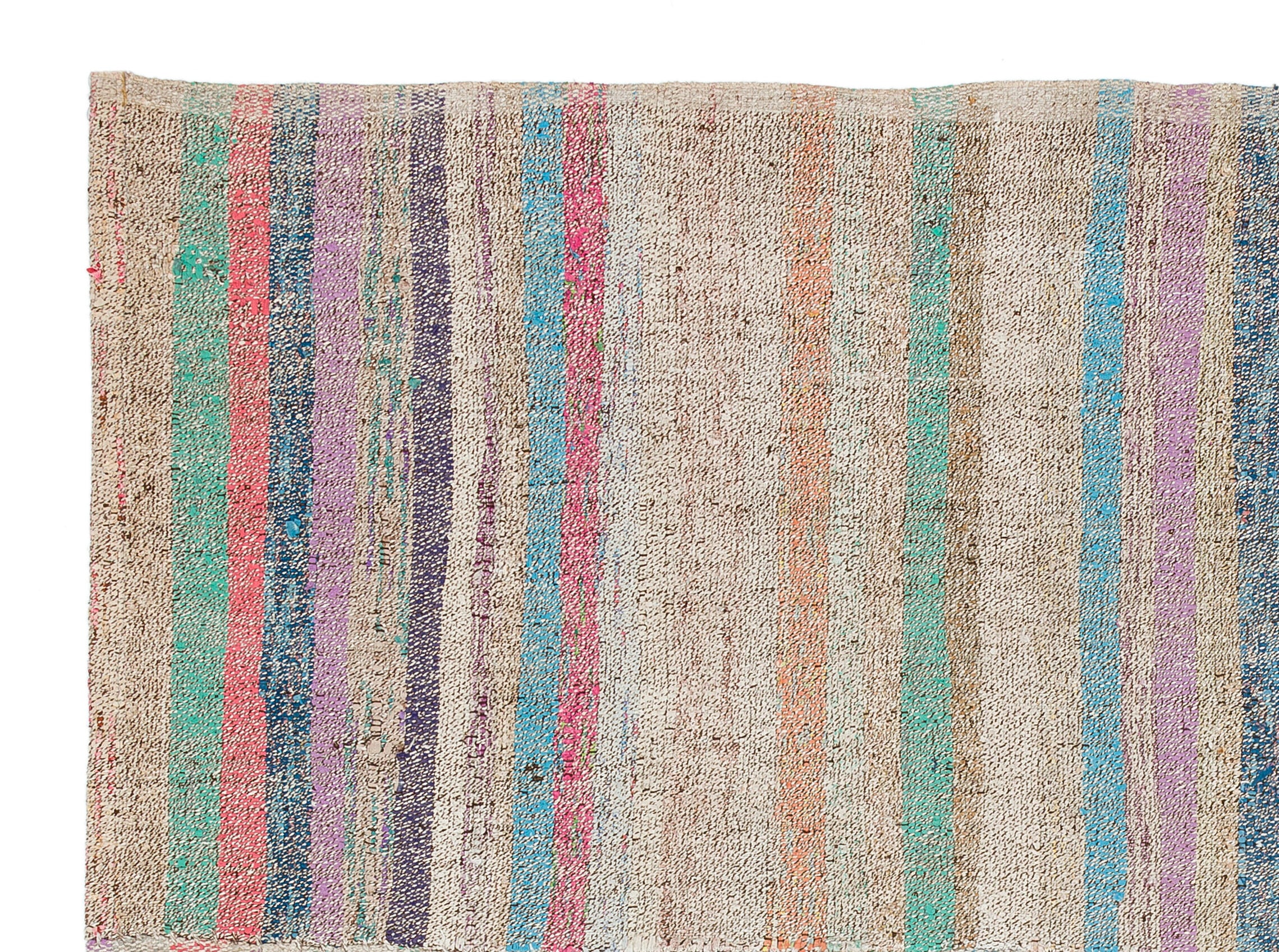 Chaput Over Dyed Kilim Rug 4'8'' x 6'5'' ft 141 x 196 cm