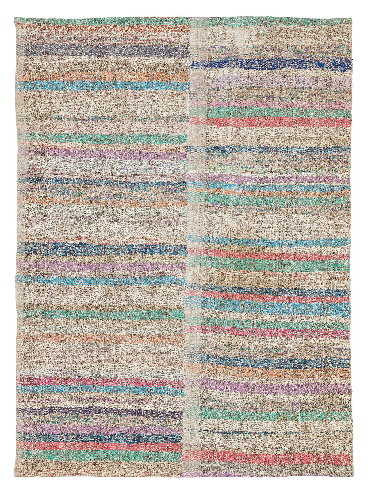 Chaput Over Dyed Kilim Rug 4&#39;8&#39;&#39; x 6&#39;5&#39;&#39; ft 141 x 196 cm