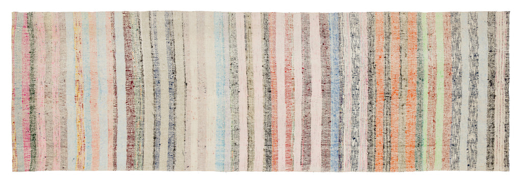 Chaput Over Dyed Kilim Rug 3'1'' x 9'5'' ft 93 x 288 cm