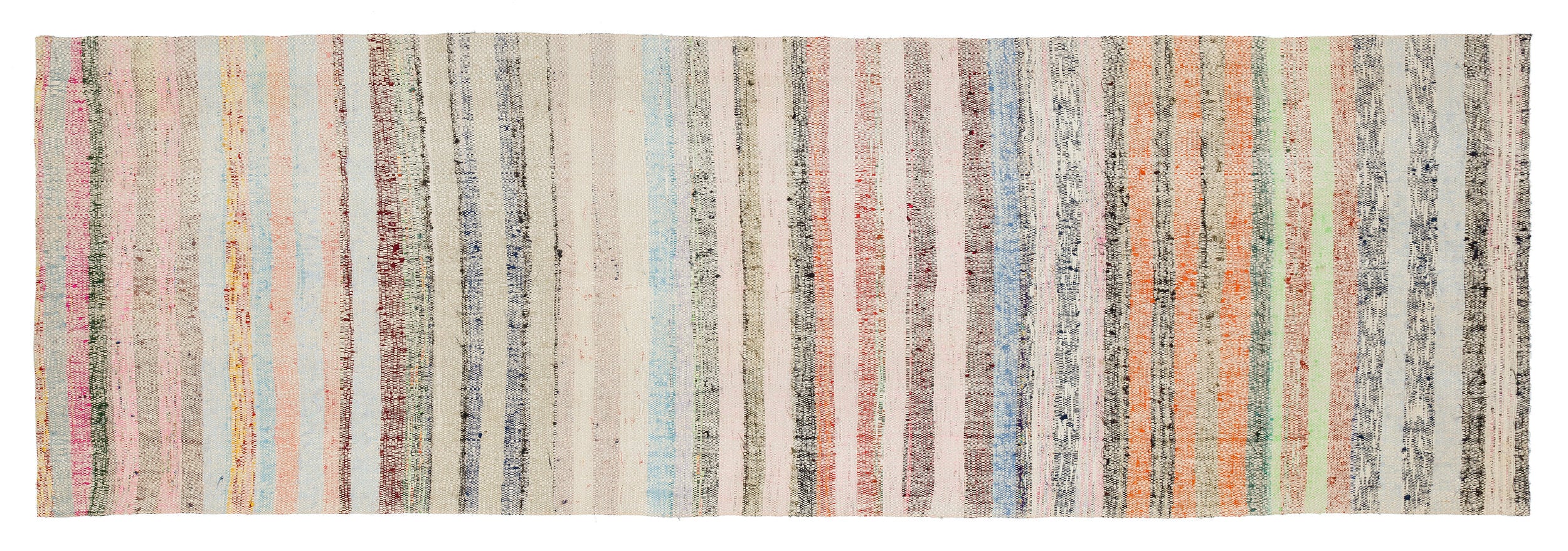 Chaput Over Dyed Kilim Rug 3'1'' x 9'5'' ft 93 x 288 cm